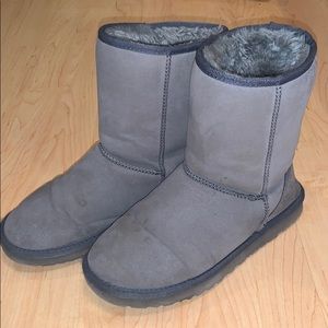 Light blue uggs mid condition